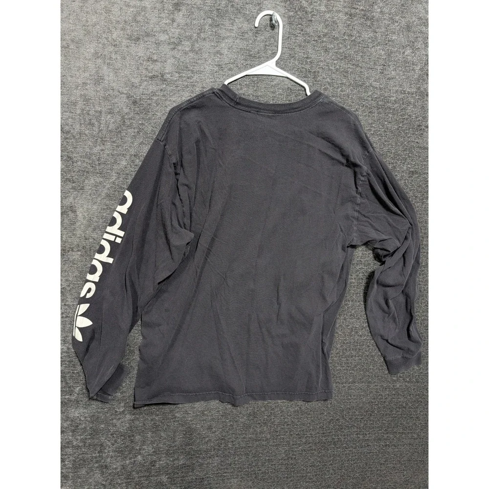 Adidas Originals Koi Fish Graphic Long Sleeve T-Shirt Black Mens Large 1366